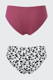Calzón Bikini Mujer Negro
