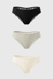 Calzón Mujer Bikini Crema