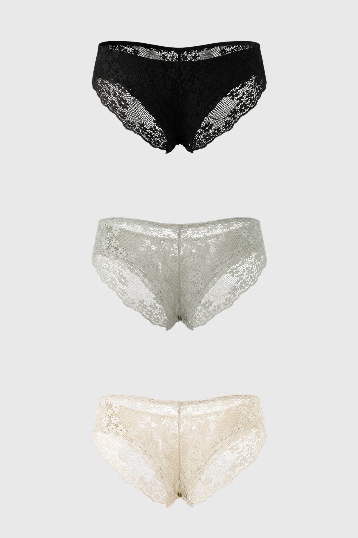Calzón Mujer Bikini Crema