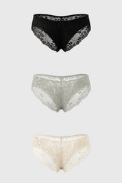 Calzón Mujer Bikini Crema