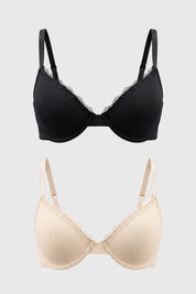 Sostén Mujer Copa Soft Crema