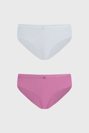 Calzón Mujer Bipack Pantaleta Rosado