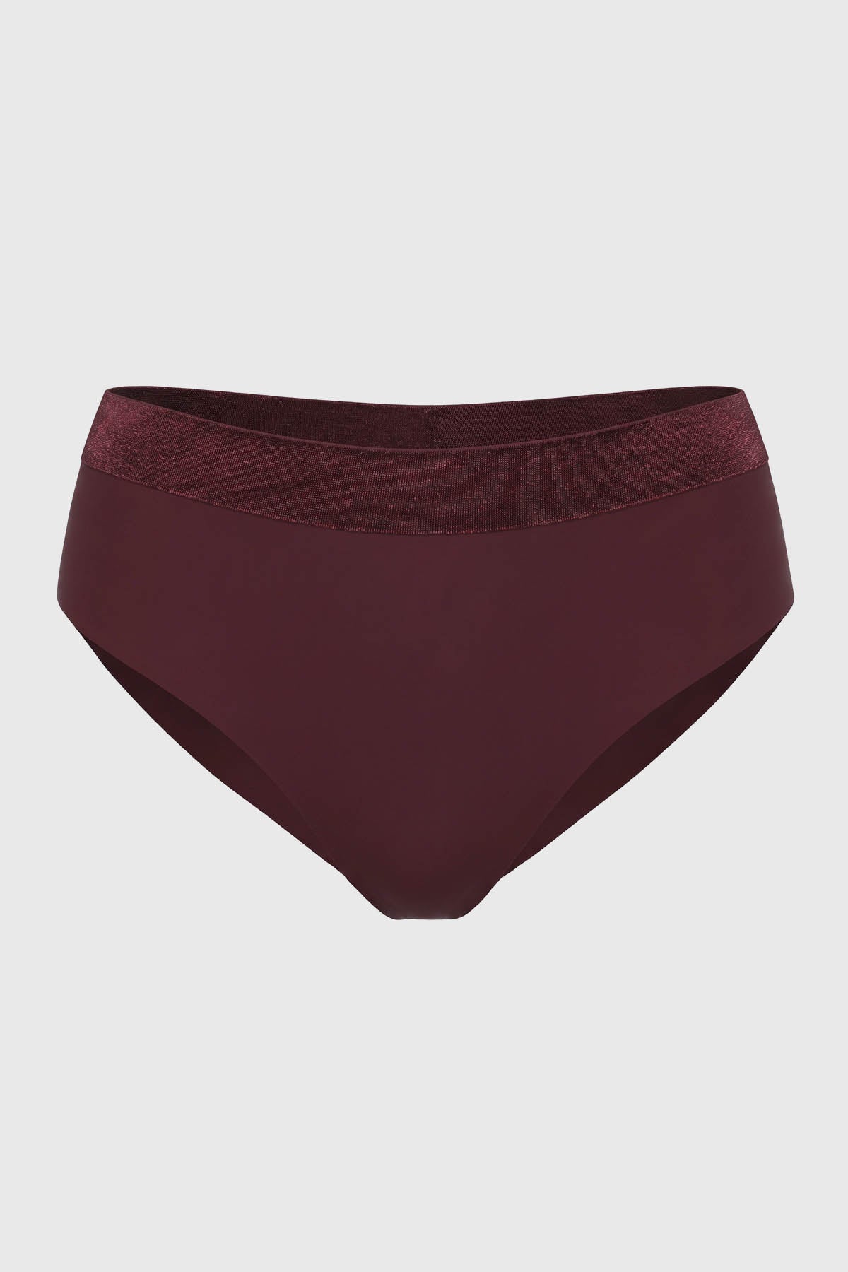 Calzón Casual Mujer Burdeo