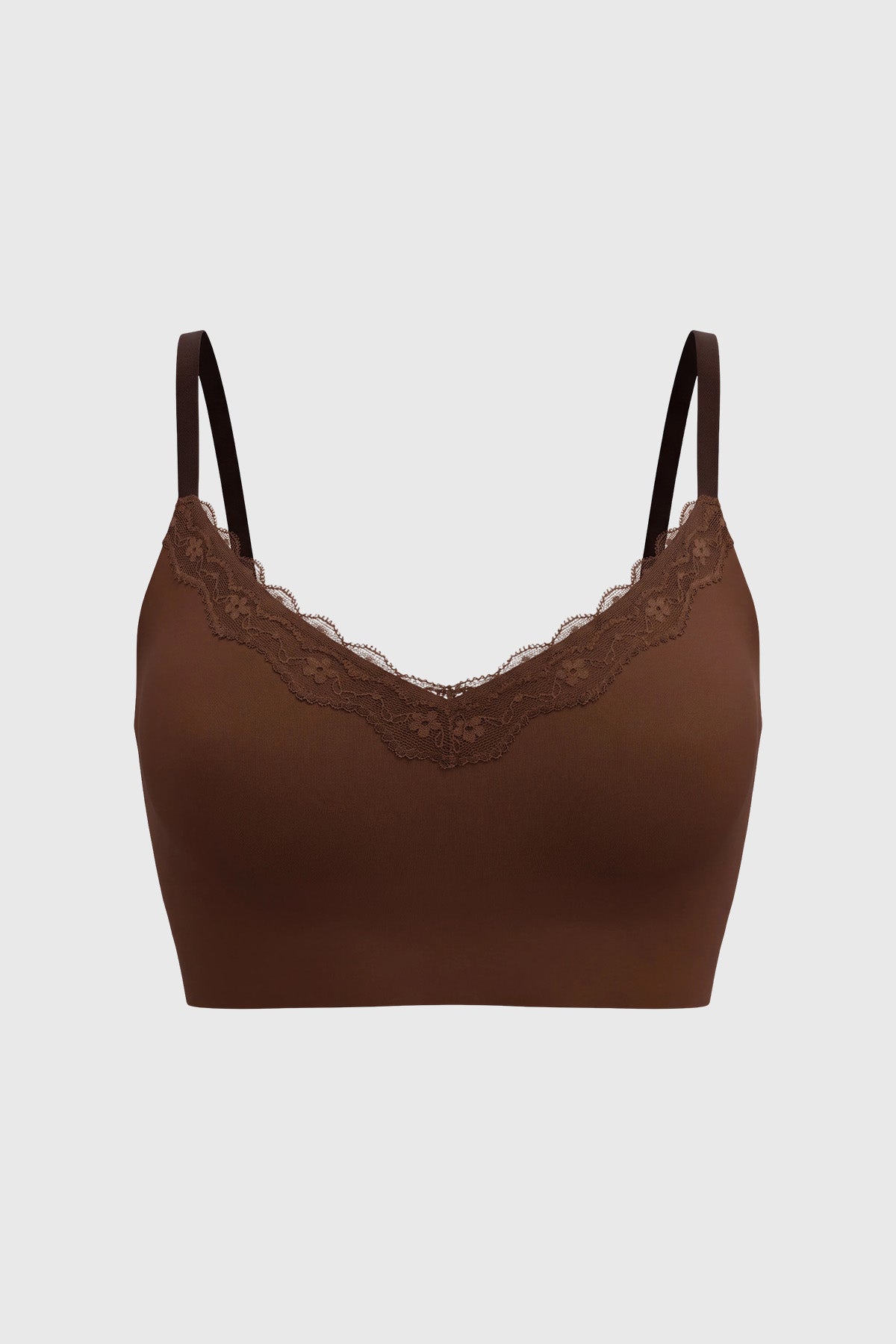 Sostén Mujer Casual Café