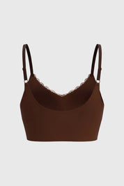 Sostén Mujer Casual Café