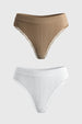 Calzón Mujer Pantaleta Beige