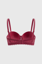 Sostén Strapless Mujer Rojo