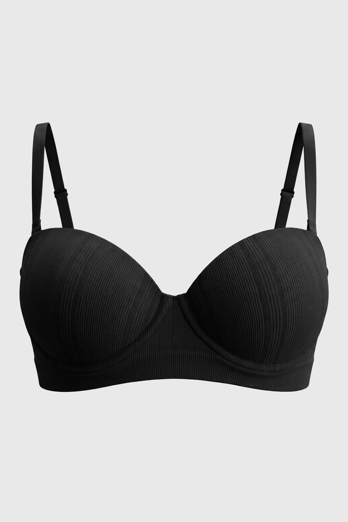 Sostén Pack2 Strapless Mujer Negro