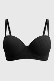 Sostén Pack2 Strapless Mujer Negro