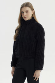 Chaqueta Mujer Juvenil Negro