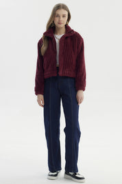 Chaqueta Mujer Juvenil Rojo