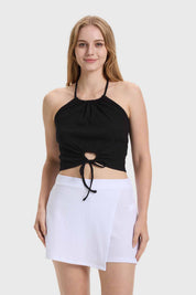 Polera Mujer Amarra Negro