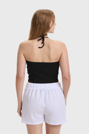 Polera Mujer Amarra Negro