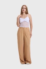 Polera Mujer Encaje Blanco