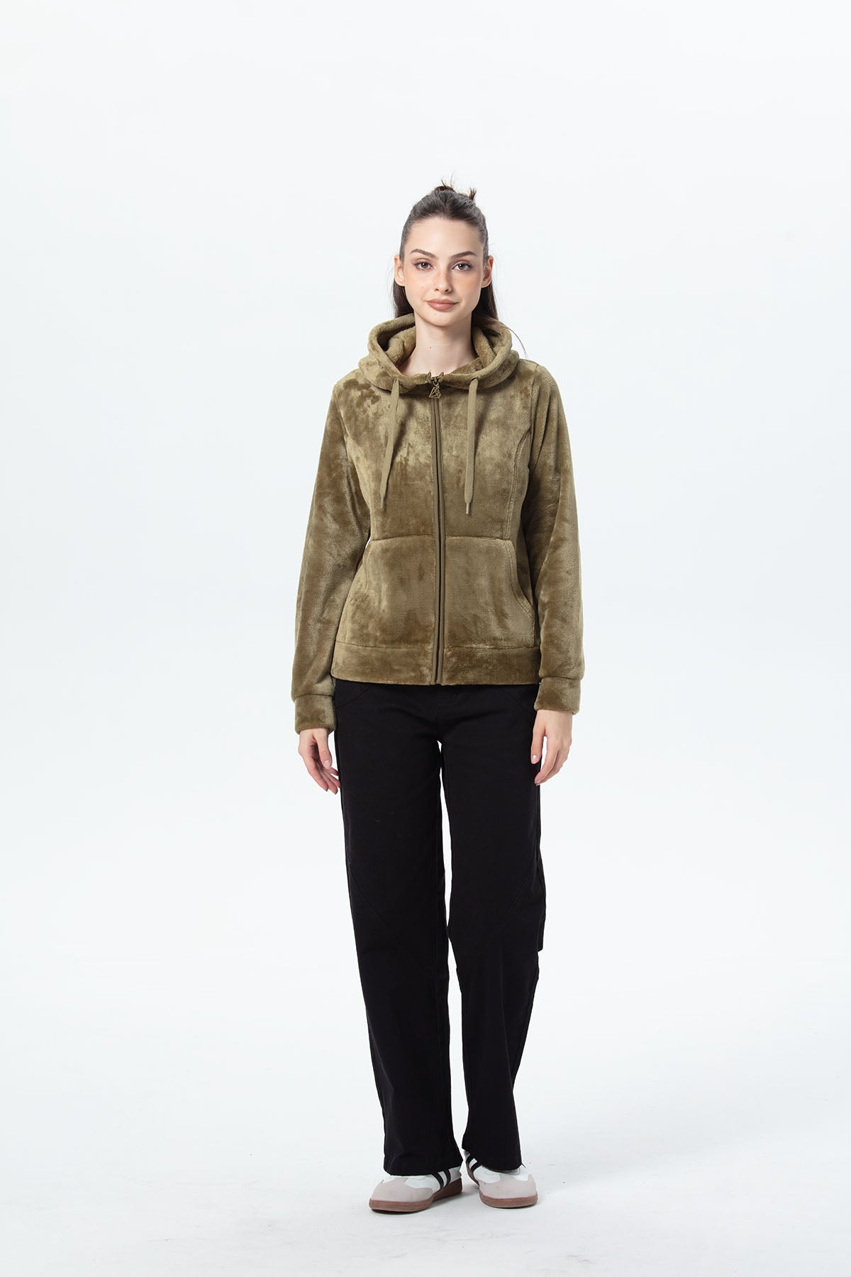 Polar Mujer Entallado Verde