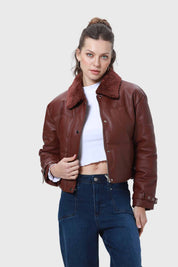 Parka Mujer Puffa Chiporro Chocolate