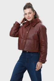 Parka Mujer Puffa Chiporro Chocolate