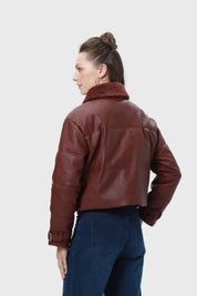 Parka Mujer Puffa Chiporro Chocolate