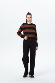 Sweater Mujer Peludo Café