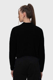 Sweater Mujer Chenille Negro