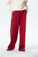 Pantalón Buzo Mujer Brillante Rojo