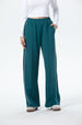 Pantalón Buzo Mujer Brillante Verde