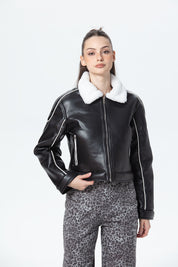 Chaqueta Mujer Bonded Negro