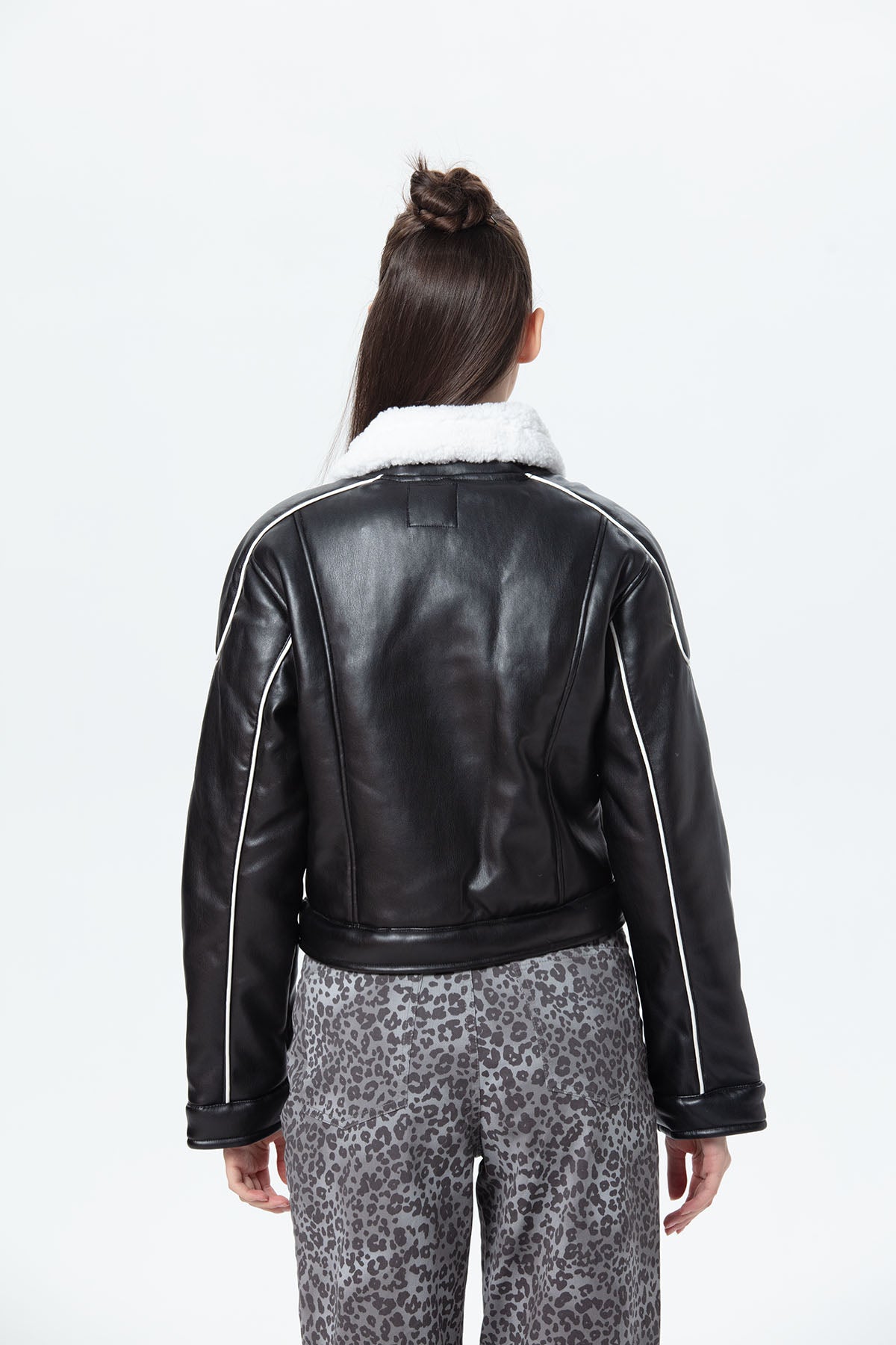 Chaqueta Mujer Bonded Negro