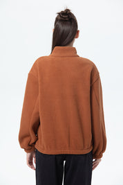 Polar Mujer Corderito Café