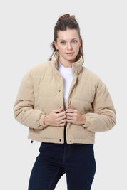 Chaqueta Mujer Puffa Beige