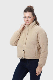 Chaqueta Mujer Puffa Beige
