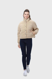 Chaqueta Mujer Puffa Beige