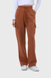 Pantalón Buzo Mujer Cargo Café
