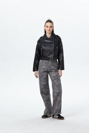Chaqueta Mujer Biker Negro