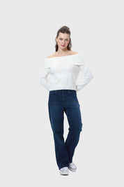 Sweater Mujer Bardot Crudo