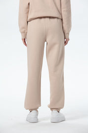 Pantalón Buzo Mujer Jogger Beige