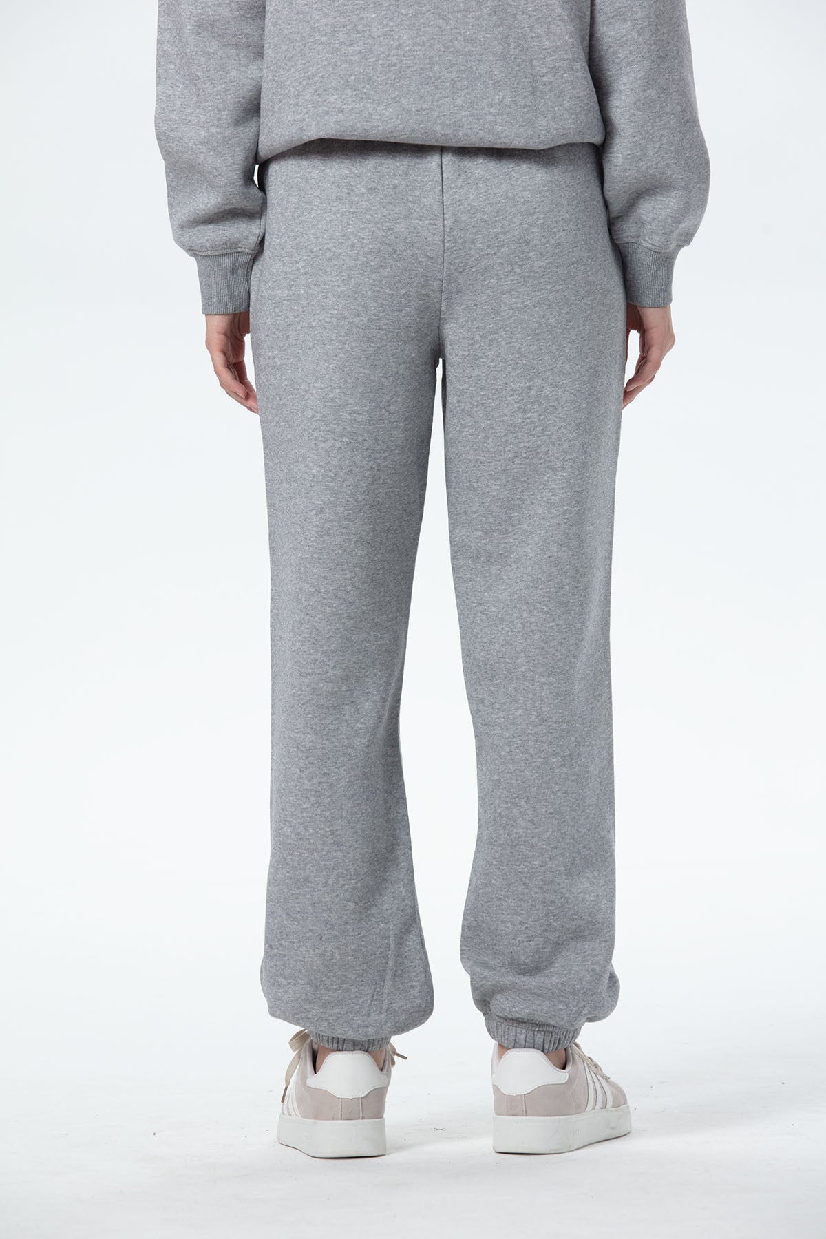Pantalón Buzo Mujer Jogger Gris