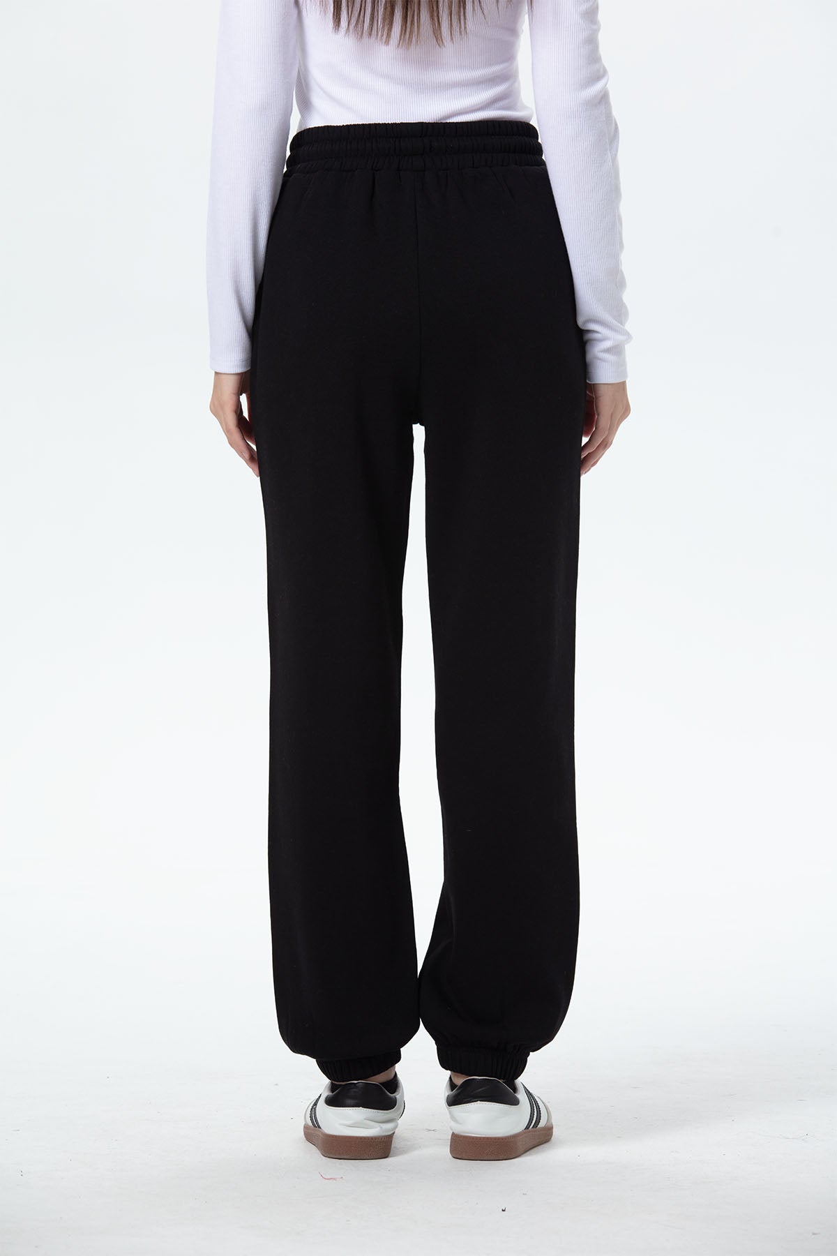 Pantalón Buzo Mujer Jogger Negro