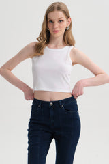 Polera Mujer Sudadera Blanco