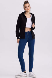 Polerón Mujer Hoodie Negro