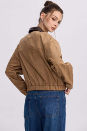 Chaqueta Mujer Antelina Camel