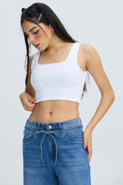 Peto Mujer Seamless Blanco