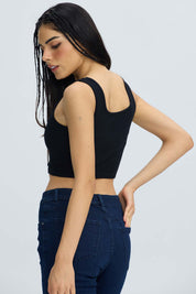 Peto Mujer Seamless Negro
