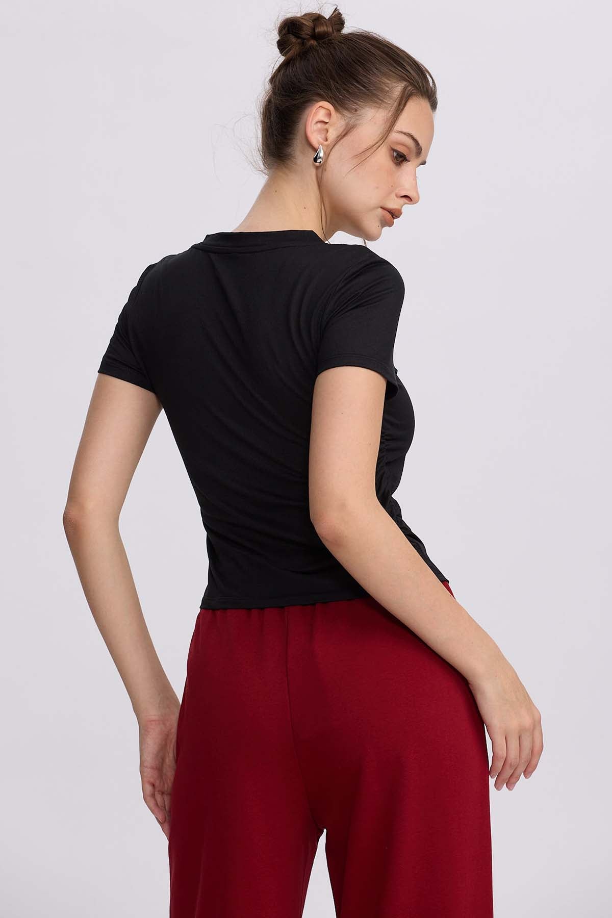 Polera Mujer Deporte Negro