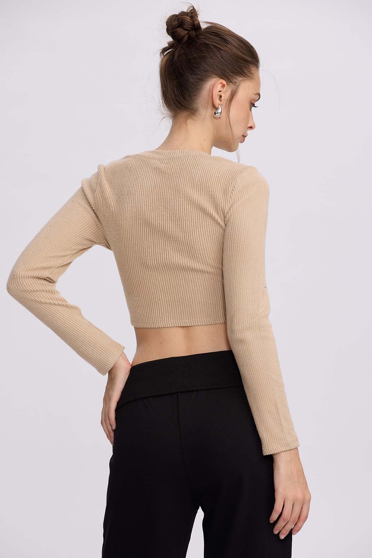 Sweater Mujer Basta Beige