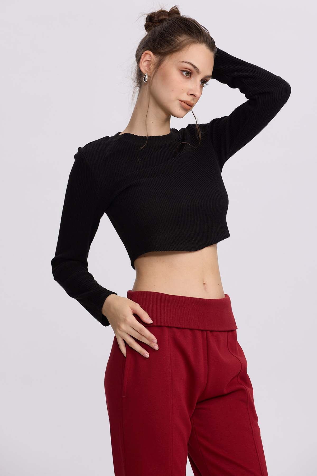Sweater Mujer Basta Negro