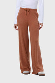 Pantalón Mujer Rib Café
