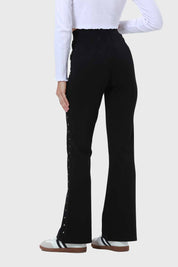 Pantalón Mujer Tachas Negro