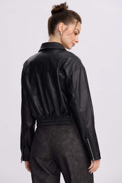 Chaqueta Mujer Bomber Negro