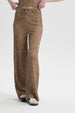 Pantalón Mujer Textura Beige